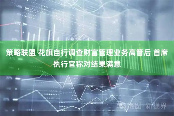 策略联盟 花旗自行调查财富管理业务高管后 首席执行官称对结果满意